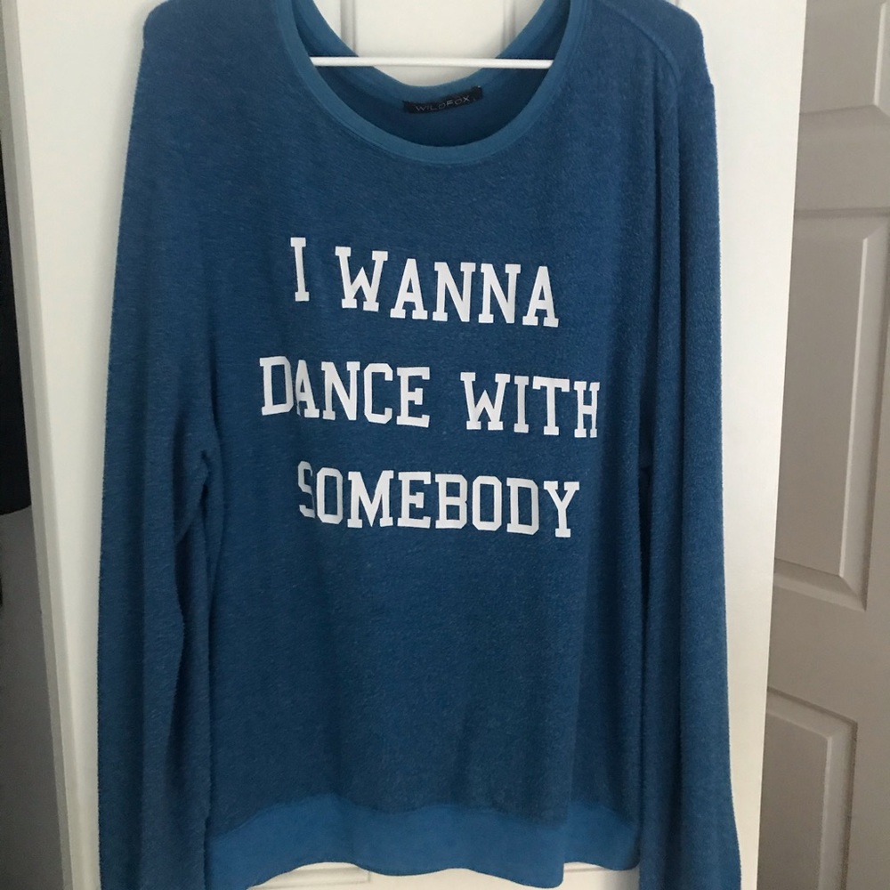 Wildfox I wanna dance with somebody jumper
